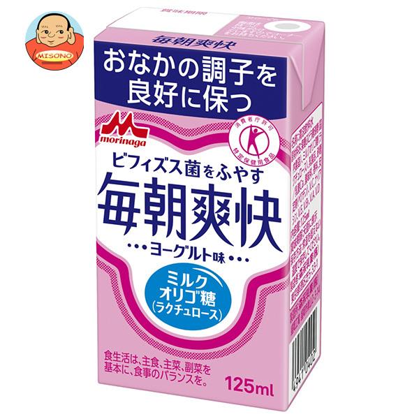 森永乳業 毎朝爽快【特定保健用食品】125ml×24本