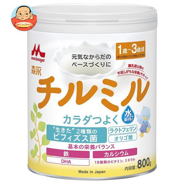 森永乳業 チルミル 800g 8缶パック 森永乳業 森永チルミル 大缶 800g缶×8個入｜ 送料別 : 味園