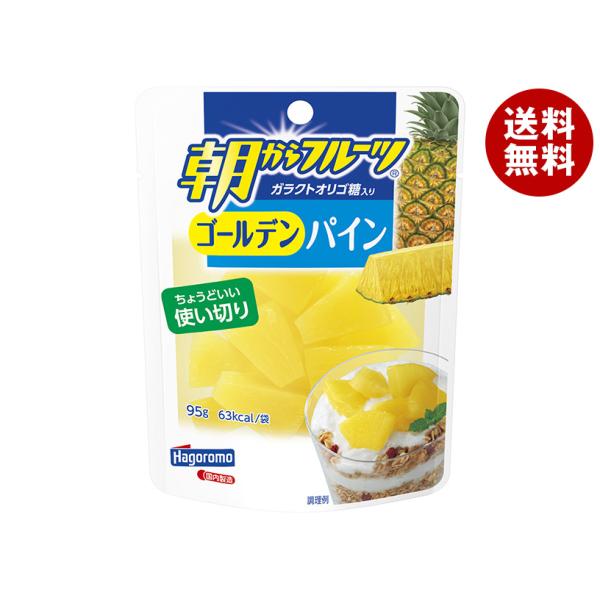 はごろもフーズ 朝からフルーツ ゴールデンパイン 95gパウチ×6袋入×(2ケース)｜ 送料無料
