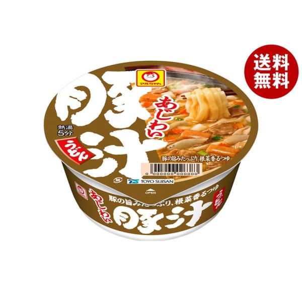 他サイト： 東洋水産 マルちゃん あじわい豚汁うどん 109g×12個入｜ 送料無料の商品画像