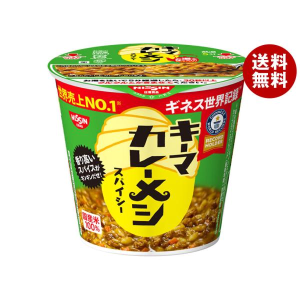 日清食品 キーマカレーメシ スパイシー 89g×6個入×(2ケース)｜ 送料