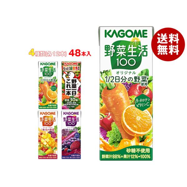 野菜生活100 カゴメ 野菜生活100・野菜一日これ一本 詰め合わせセット