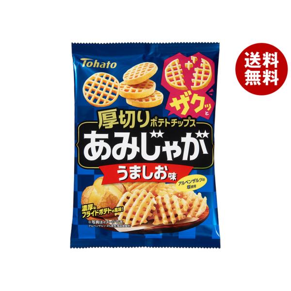 東ハト あみじゃが うましお味 55g×12個入｜ 送料無料 : MISONOYA