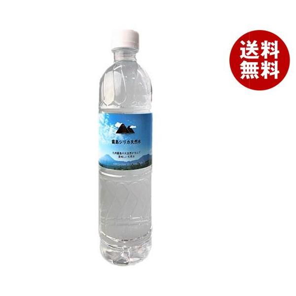 霧島シリカ水源 霧島シリカ天然水 500mlペットボトル×24本入×(2ケース)｜ 送料無料 ミネラルウォーター 水 PET