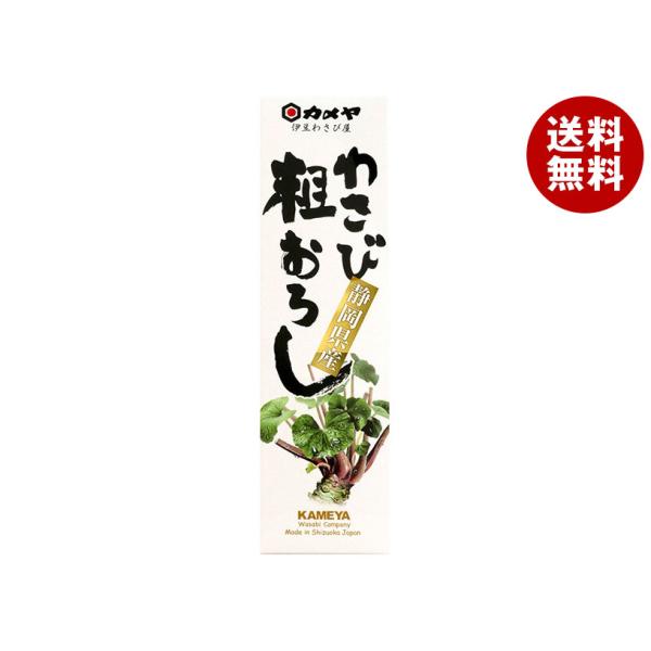 カメヤ食品 わさび粗おろし 50g×10本入×(2ケース)｜ 送料無料