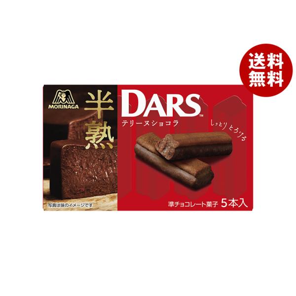 森永製菓 半熟ダース テリーヌショコラ 5本×10個入｜ 送料無料