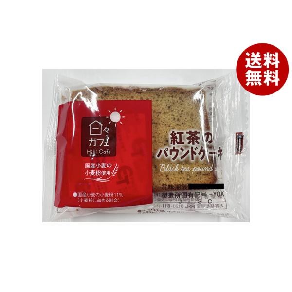 山崎製パン 日々カフェ 紅茶のパウンドケーキ ×10個入｜ 送料無料