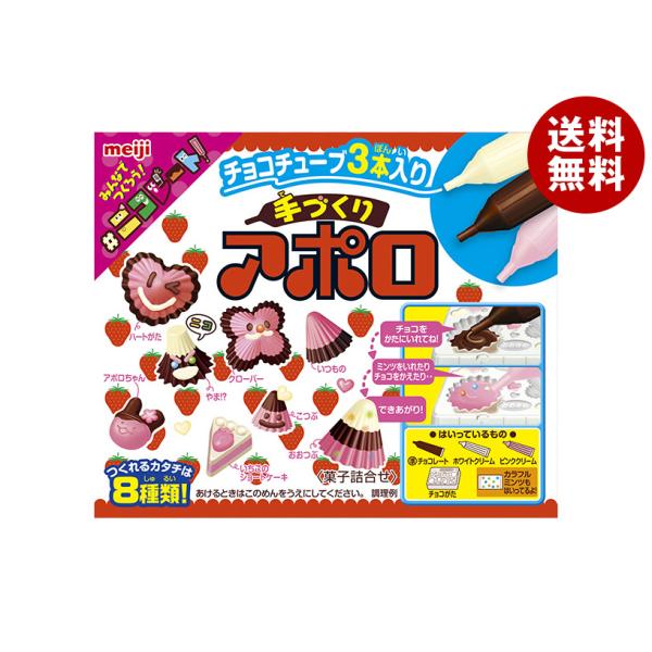 明治 手づくりアポロ 30g×8個入×(2ケース)｜ 送料無料
