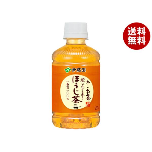 お〜いお茶 伊藤園 ほうじ茶 280mlペットボトル×24本入｜ 送料無料