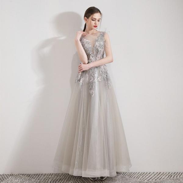 カラードレス パーティードレス 演奏会用ドレス ウェディングドレス