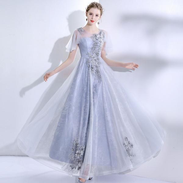 カラードレス 演奏会 イブニングドレス 安い パーティードレス 結婚式