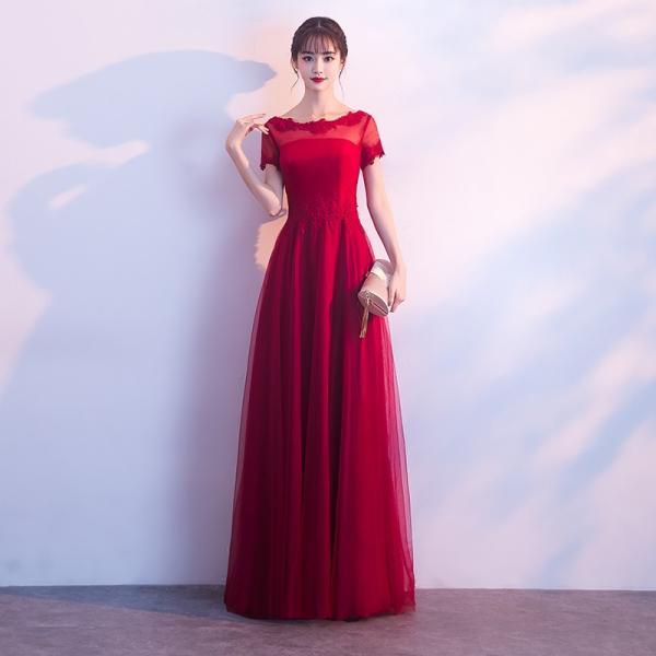ロングドレス 演奏会 安い カラードレス 赤 花嫁 カクテルドレス 結婚 ロングドレス 演奏会 安い カラードレス 赤 花嫁 カクテルドレス 結婚