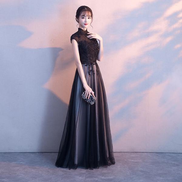 ロングドレス 演奏会 カラードレス 黒 安い イブニングドレス 花嫁 フォーマル 結婚式 パーティー 二次会 Aラインドレス 大きいサイズ Buyee Buyee Japanese Proxy Service Buy From Japan Bot Online