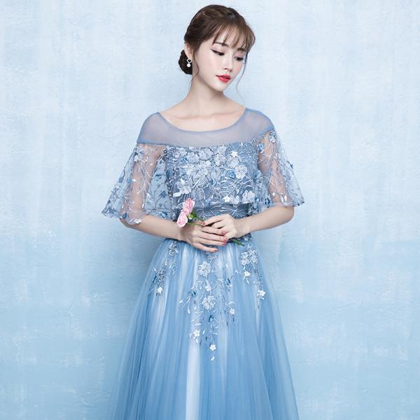 演奏会用ロングドレス パーティードレス 可愛い 大きいサイズ ウエディングドレス 二次会 花嫁 代 30代 40代 撮影用 発表会 姫系 カラー ドレス ブルー Buyee Buyee 日本の通販商品 オークションの入札サポート 購入サポートサービス