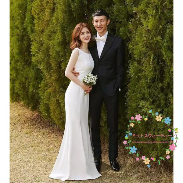 国内在庫 結婚式 前撮り ドレス カジュアルドレス 花嫁 二次会 フォトウエディング ウェディング スーツ フォーマル ドレス 9 000 Eur Artec Fr