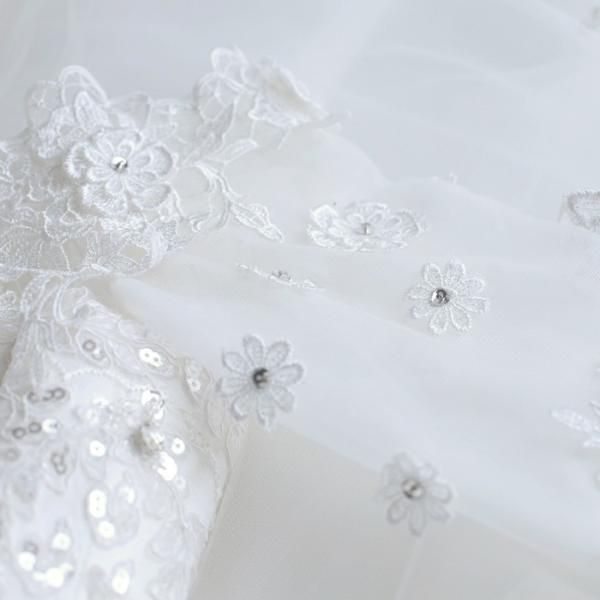 ウエディングドレス 長袖 二次会 ウェディングドレス 安い 秋冬 結婚式 プリンセス エンパイア 花嫁 ドレス 披露宴 ロングドレス ブライダル 大きいサイズ