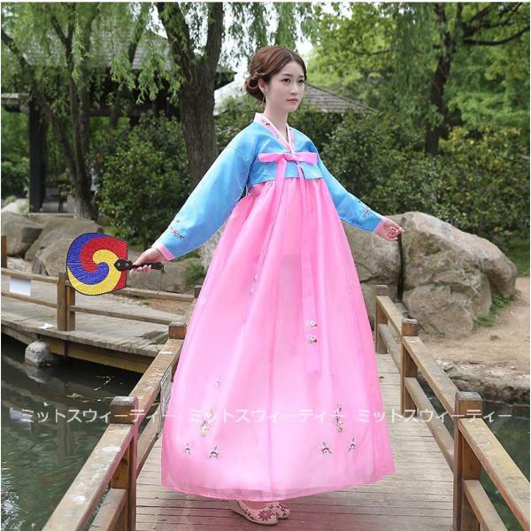 最大50 オフ 新品 チマチョゴリ 韓国服 オルチャン ホワイト ピンク レッド 礼服 コスプレ Www Instantupright Com