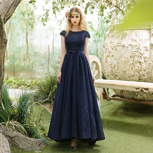 Aラインドレス パーティードレス カラードレス カクテルドレス 発表会