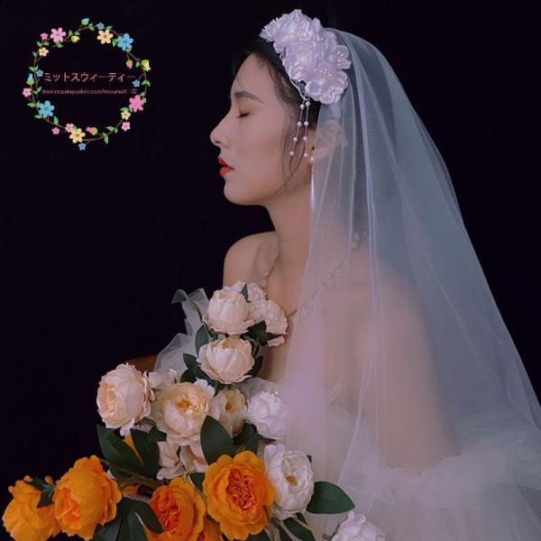 ウェディングベール 花材詰め合わせ