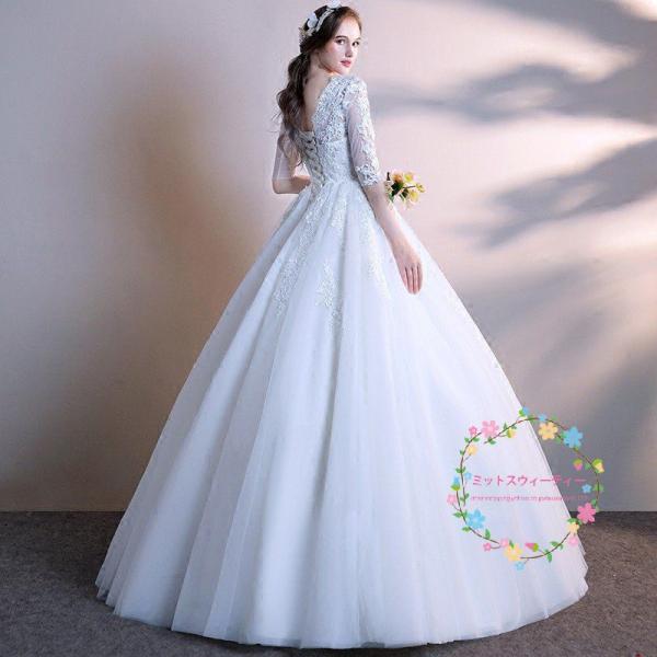 流行 ウエディングドレスマタニティドレスエンパイア白安いウェデイングドレスブライダル花嫁結 ワンピース ドレス Dotakeaction Org