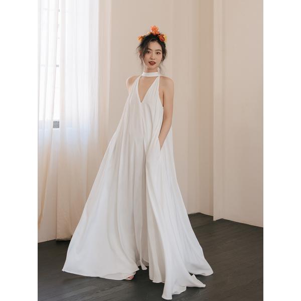 ウェディングドレス ウエディングドレス ロングドレス 二次会 結婚式