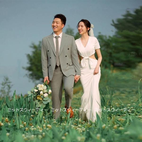 W 0 結婚式 オーダーメイド ウエディングドレス マーメイド 2l レース Wedding ロングドレス 花嫁 純白 披露宴 Z Limo Com