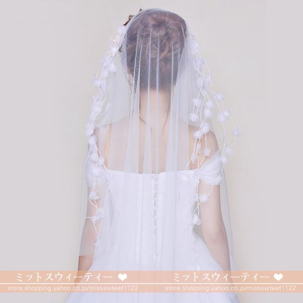 フラワーベール ウエディングベール 安い ショート ブライダル マリアベール 結婚式ベール 花嫁 ショートベール ウェディングベール 二次会 披露宴 オフホワイト Buyee 日本代购平台 产品购物网站大全 Buyee一站式代购 Bot Online