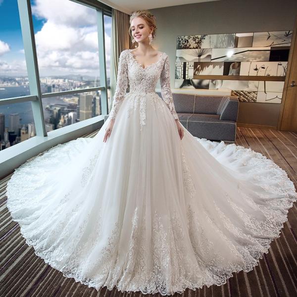 ウエディングドレス 長袖 ロングドレス マタニティドレス 安い 結婚 ウエディングドレス 長袖 ロングドレス マタニティドレス 安い 結婚