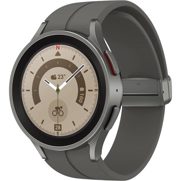 Galaxy Watch Samsung 5 Pro R925 セルラーモデル 44mm グレー チタン 
