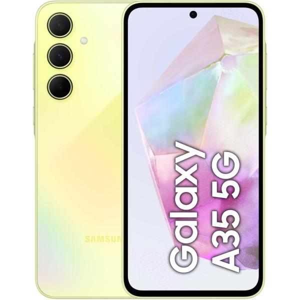 Galaxy Samsung A35 A356E Dual Sim 8GB RAM 128GB 5G レモン 新品 SIM