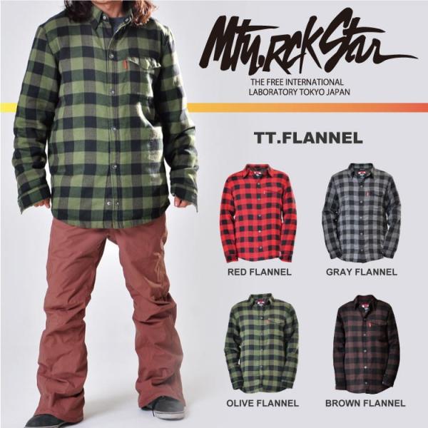 14-15 MTN.ROCK STAR(}EebNX^[) T.T FLANNEL JACKET/ 40%OFFZ[ yz