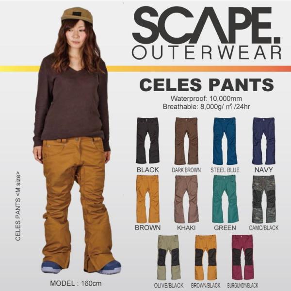 【新品】SCAPE CELES PANTS レディースウェア　パンツ　Mサイズ misty-snow_17-scape-celes-pants