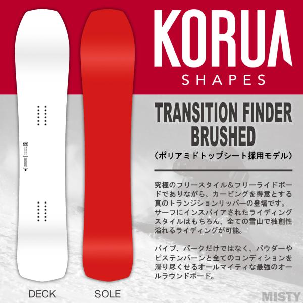 早期予約開始】26-27 KORUA SHAPES (コルアシェイプス) TRANSITION
