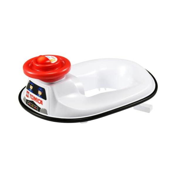 タカラトミーTAKARA TOMY おしゃべりサウンド 補助便座 トミカ パトロールカー ベビー トイレトレーニング おまる 音が鳴る ひかる 1.5才以上 体重25