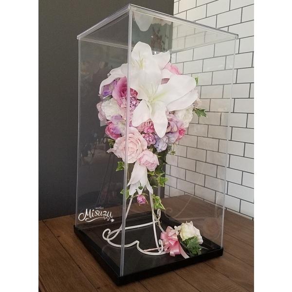 ブーケスタンド Lサイズ30センチ ブーケ展示に 携帯保存便利！大切な