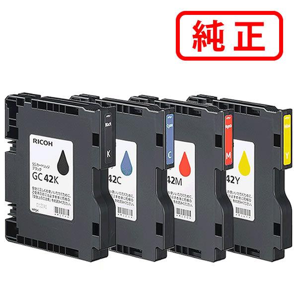 リコー（RICOH） 純正インク GC42 SGカートリッジ 4色セット