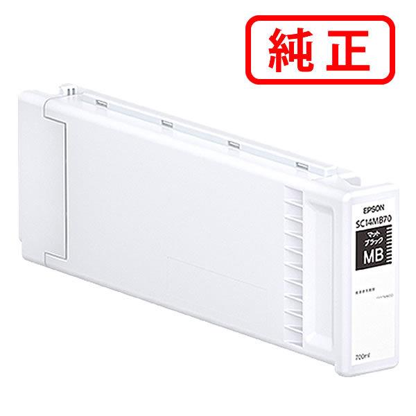 エプソン（EPSON） 純正インク SC14MB70 マットブラック 700ml