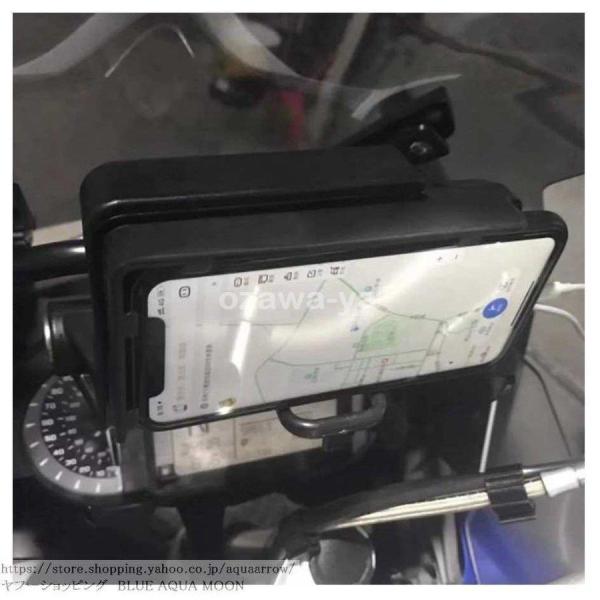オートバイ用スマホホルダー ナビゲージョンブラケット USB充電 携帯電話 BMW R1200GS F800GS ADV F700GS R1250GS CRF 