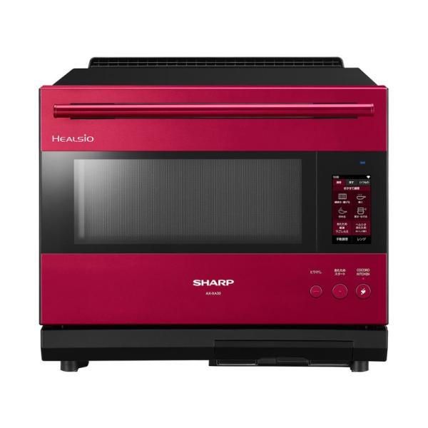 わどのすけ　シャープ　ヘルシオ　ウォーターオーブン　AX-XA30-R ヘルシオ 【東証上場の安心企業】【新品・在庫あり☆】AX-XA30-R