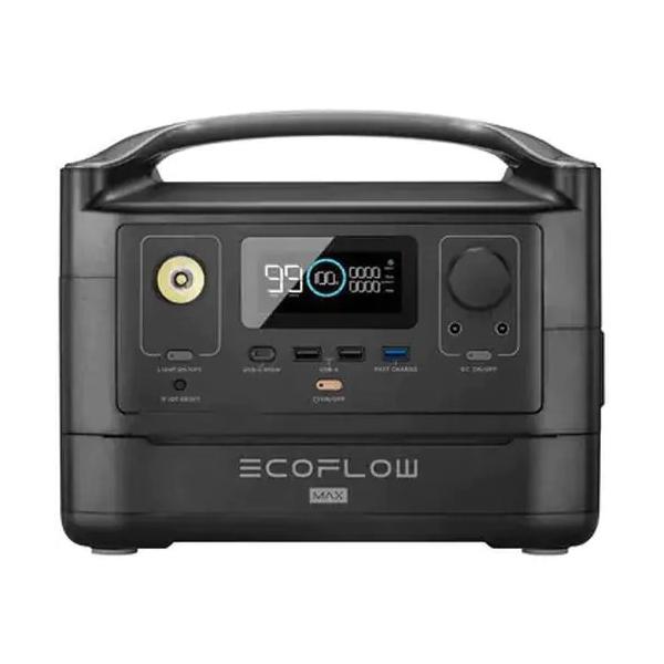 EcoFlow エコフロー  600 MAX ポータブル電源 ○EcoFlow/エコフロー RIVER Max ポータブル電源 リチウムイオン