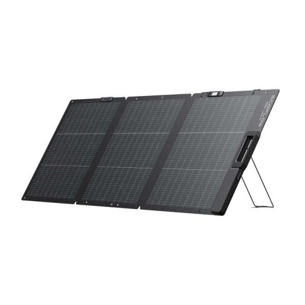 エコフロー EcoFlow ポータブルソーラーパネル 最大出力：160W  軽量両面ソーラーパネル XT60iソーラー充電ケーブル一体型 EFSOLARLIGHT160W-P-D-XT-3