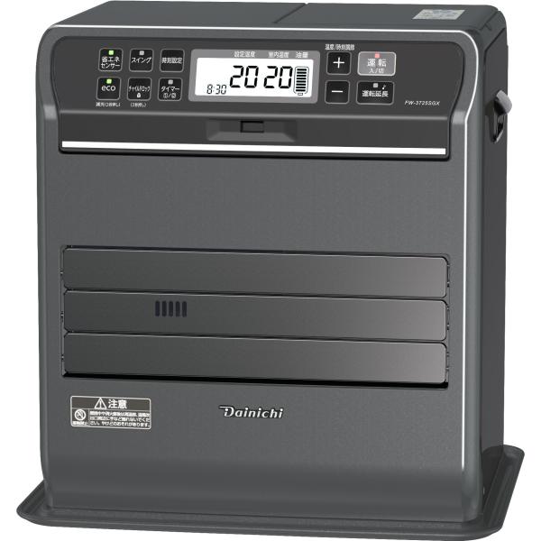 ダイニチ工業 DAINICHI 家庭用石油ファンヒーター SGX TYPE ストーンブラック FW-3725SGX-K