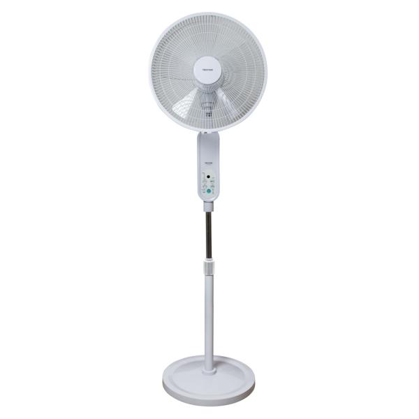 TEKNOS テクノス DCフロアー扇風機 40cm 5枚羽根 フルリモコン ホワイト KI-F816R