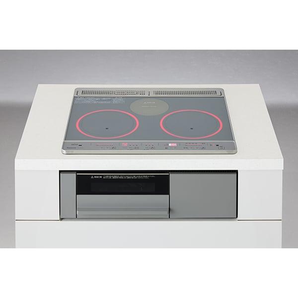【新品・在庫】KZ-J1H6AST ●パナソニック(Panasonic) ビルトインIHクッキングヒーター Jシリーズ 60cm幅 [シルバー/グレー]  東証上場の安心企業☆