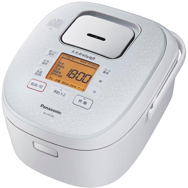 パナソニック 炊飯器 5.5合 可変圧力IH式 おどり炊き SR-MPA100 ヨドバシ.com - パナソニック Panasonic 可変圧力IHジャー炊飯器 HIGH
