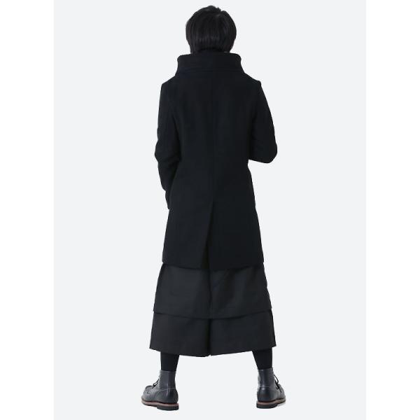 コート モード系 メンズ ロング ウール アウターメンズ 秋冬 ボリュームネック 日本製 ワイドカラー メンズファッション ブラック As Super Sonic Buyee Buyee Japanese Proxy Service Buy From Japan Bot Online