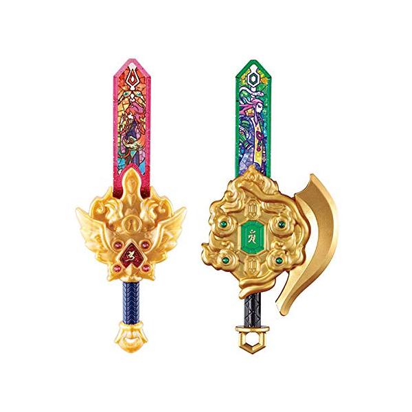 妖怪ウォッチ 妖聖剣シリーズEX DXスザク蒼天斬 妖聖剣&DXゲンブ法典斧