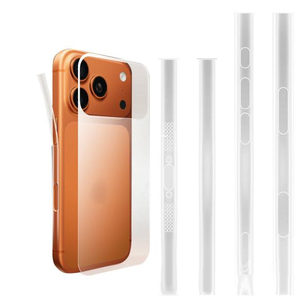 iPhone17 保護フィルム 側面保護フィルム+背面保護フィルム  2セット 合計10枚 光沢/マット17 Air/17 Pro/17 Pro Max  おすすめ 保護フィルム 保護フ