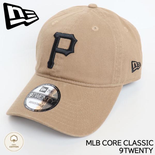 NEWERA ニューエラ 9TWENTY MLB CORE CLASSIC ピッツバーグ パイレーツ Pittsburgh Pirates キャップ 帽子 CAP アジャスタブル メジャーリーグベースボール