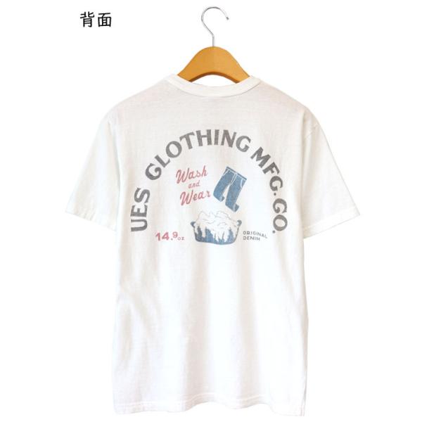 UES �E�G�X WASH & WEAR T�V���c ���� made in JAPAN ���{�� �o�b�N�v�����g ���킢�� �F�� �r���e�[�W�� ���g�� �Ò��� �I�[�K�j�b�N�R�b�g�� ��100�� ���i�摜2